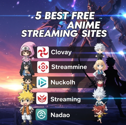 5 Best Free Anime Streaming Sites