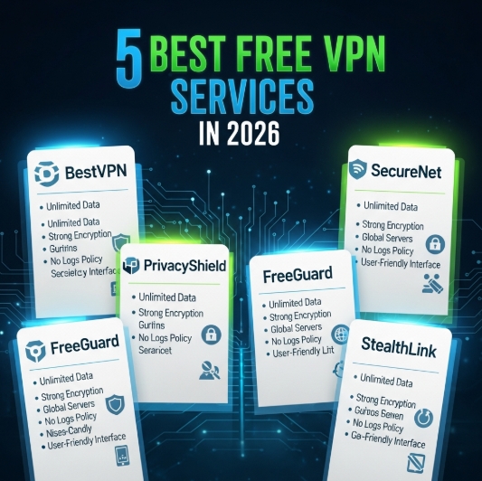 Top 5 Best Free VPN Services in 2026: Secure Browsing Without Spending a Dime