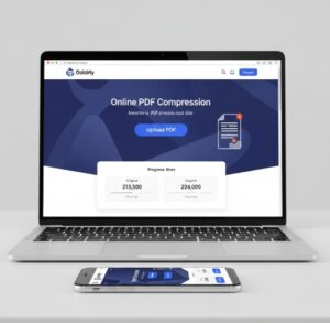 <img src="..." alt="Compress PDF Files Online Instantly & Safely" />