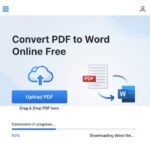 Convert PDF to Word Online Free