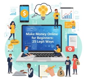 Make Money Online for Beginners: 25 Legit Ways